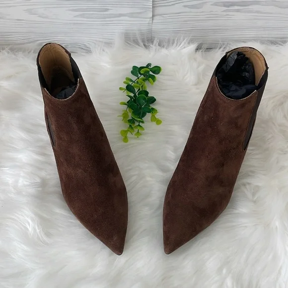 Anna F. Suede Ankle Boots
